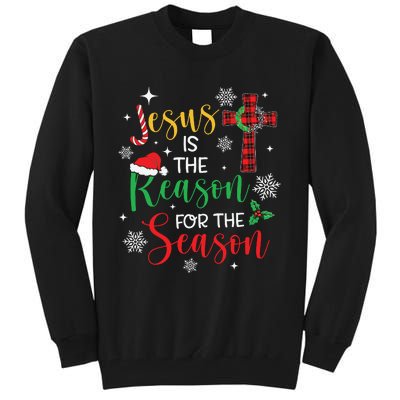 Jesus Is The Reason For The Season Christian Faith Christmas Tall Sweatshirt