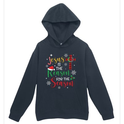 Jesus Is The Reason For The Season Christian Faith Christmas Urban Pullover Hoodie