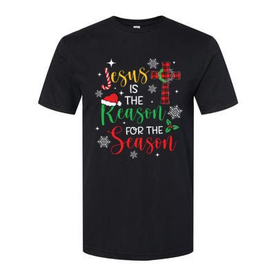 Jesus Is The Reason For The Season Christian Faith Christmas Softstyle CVC T-Shirt