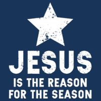 Jesus Is The Reason For The Season Christian Christmas Xmas Drawstring Bag