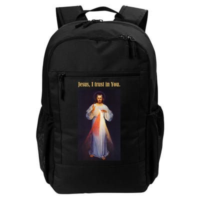Jesus I Trust In You Divine Mercy Backpack
