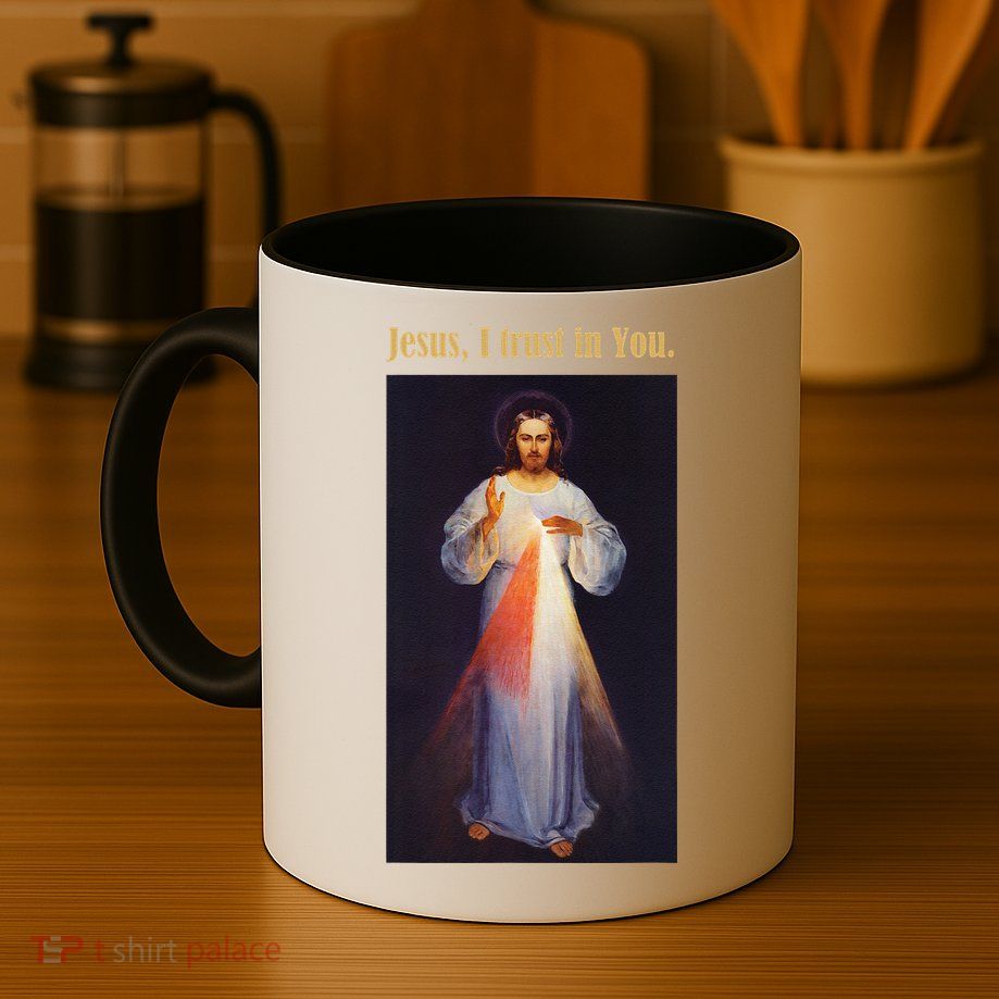 Jesus I Trust In You Divine Mercy Mug