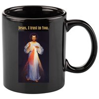 Jesus I Trust In You Divine Mercy 11oz C Handle Ceramic Mug