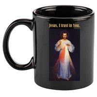 Jesus I Trust In You Divine Mercy 11oz C Handle Ceramic Mug