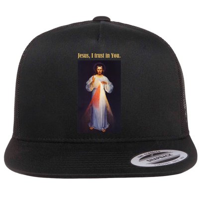 Jesus I Trust In You Divine Mercy Flatbill Hat