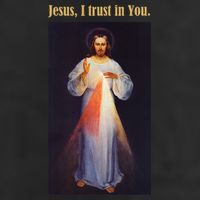Jesus I Trust In You Divine Mercy Golf Towel