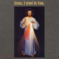 Jesus I Trust In You Divine Mercy Cotton Canvas Backpack