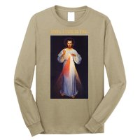 Jesus I Trust In You Divine Mercy Long Sleeve Shirt