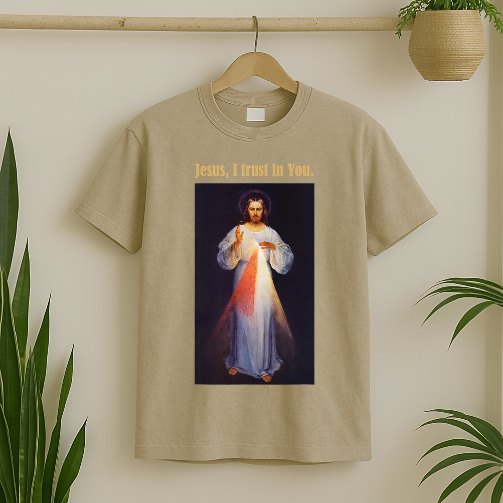 Jesus I Trust In You Divine Mercy T-Shirt
