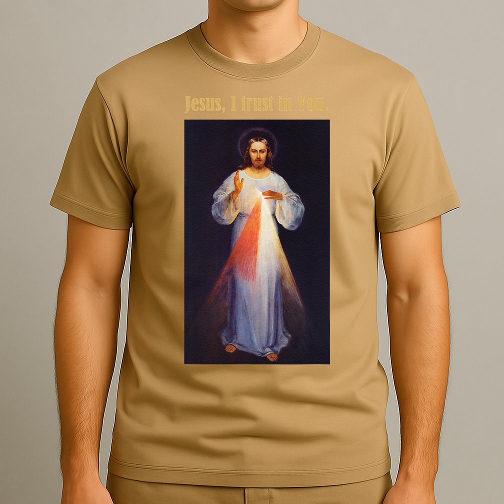 Jesus I Trust In You Divine Mercy T-Shirt