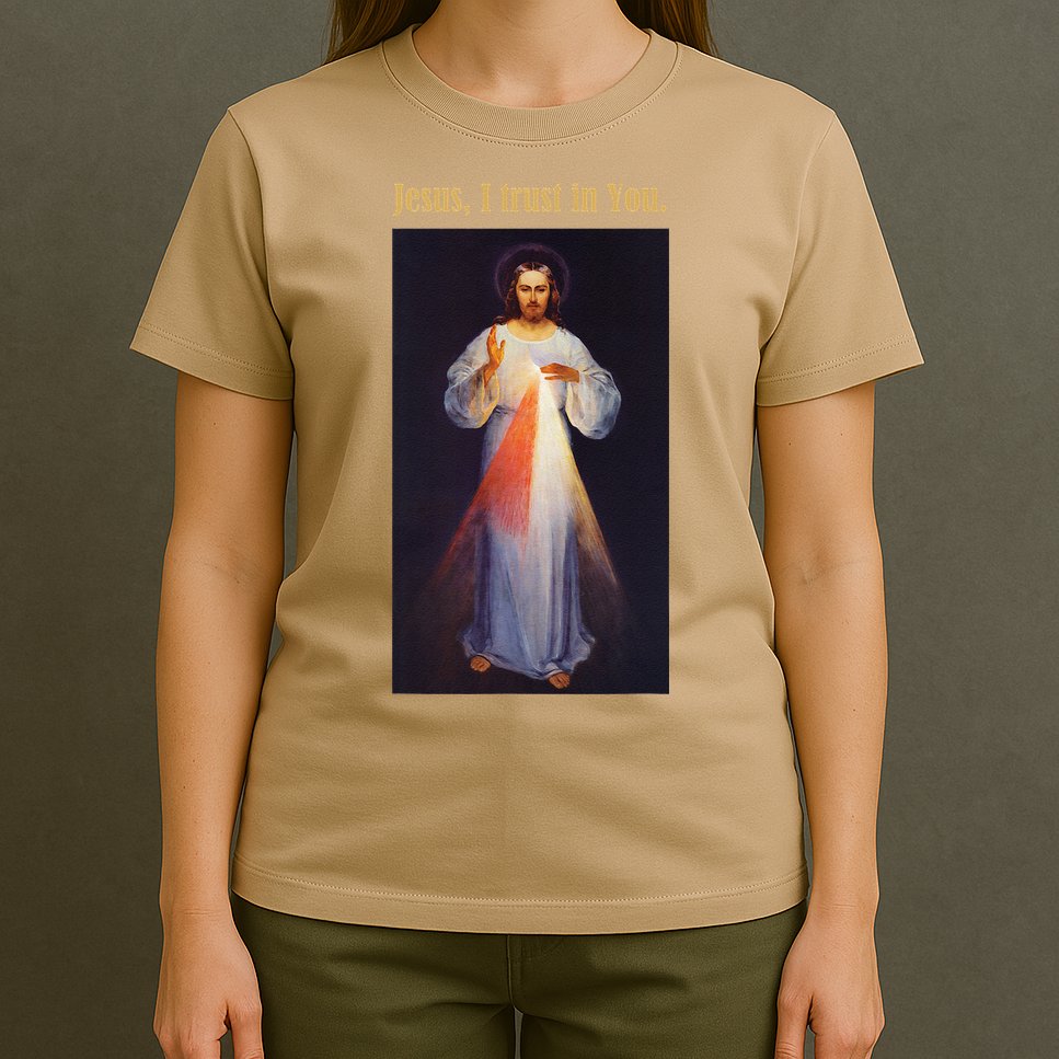 Jesus I Trust In You Divine Mercy T-Shirt