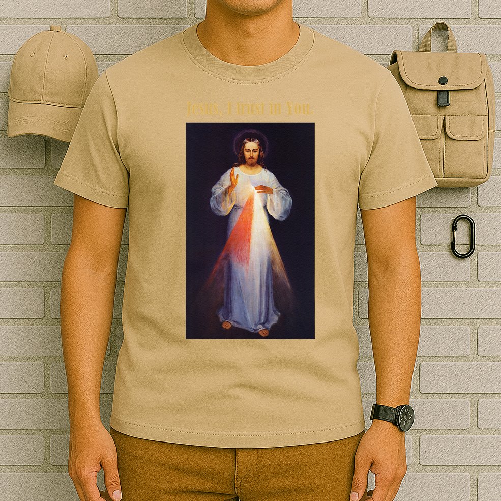 Jesus I Trust In You Divine Mercy T-Shirt