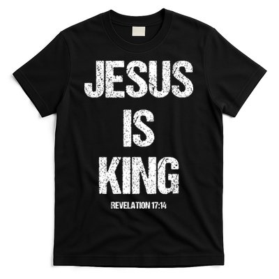 Jesus Is The King Motivational Christian Catholic Easter T-Shirt