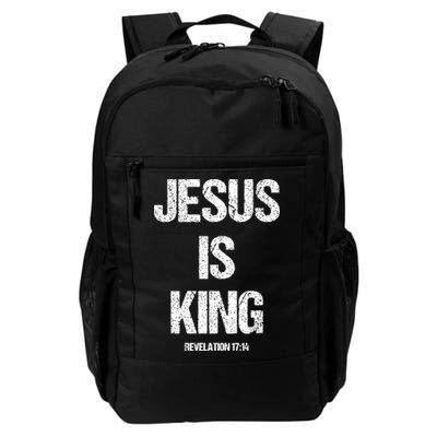 Jesus Is The King Motivational Christian Catholic Easter Backpack