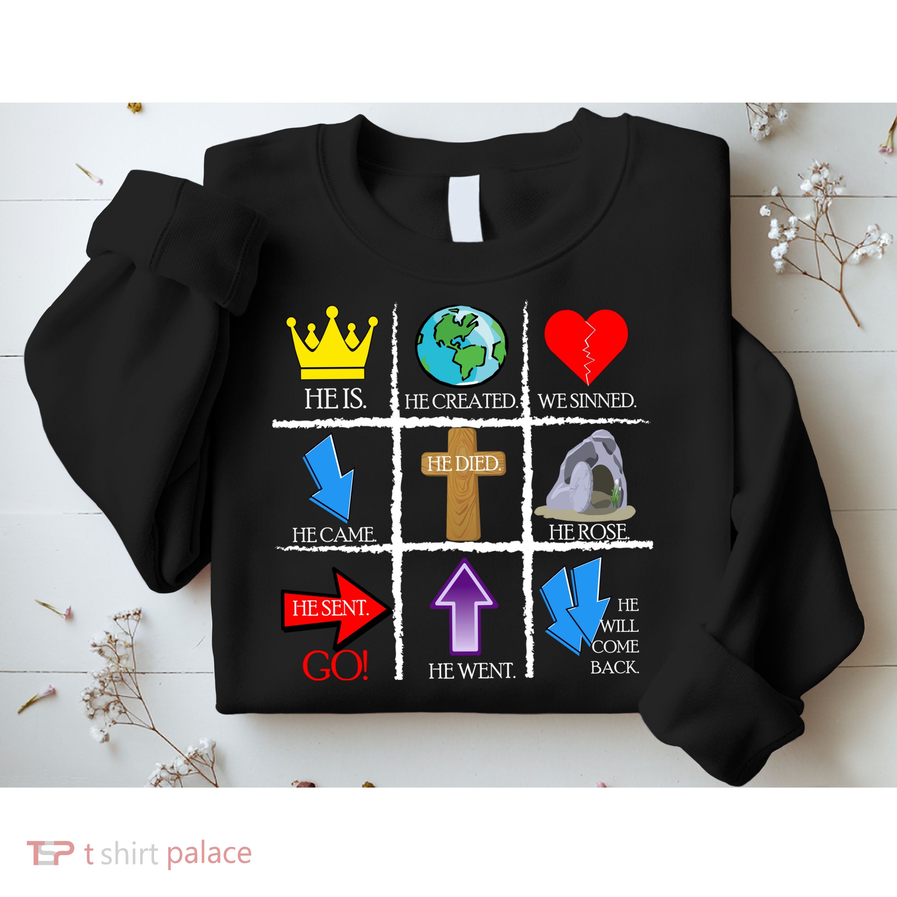 Jesus Is The Way Christian Signs Sweatshirt