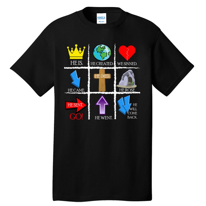 Jesus Is The Way Christian Signs Tall T-Shirt