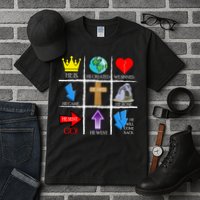 Jesus Is The Way Christian Signs Tall T-Shirt