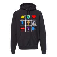 Jesus Is The Way Christian Signs Premium Hoodie