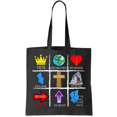 Jesus Is The Way Christian Signs Tote Bag