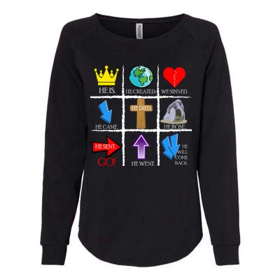 Jesus Is The Way Christian Signs Womens California Wash Sweatshirt