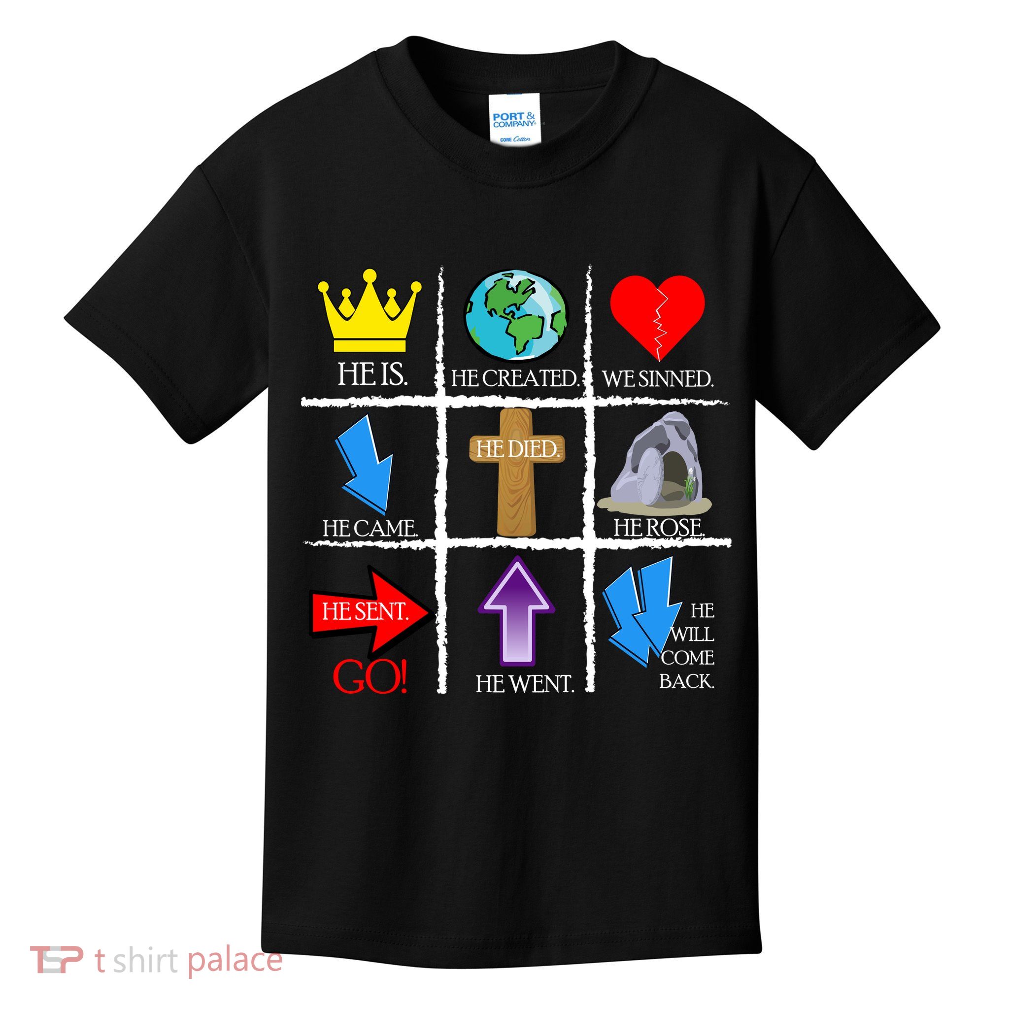 Jesus Is The Way Christian Signs Kids T-Shirt