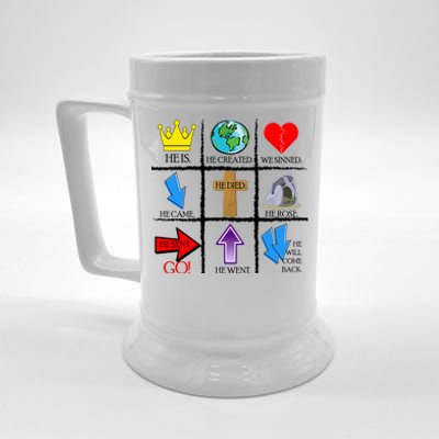 Jesus Is The Way Christian Signs Beer Stein