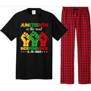 Juneteenth Is The Real Independence Day 1865 Freedom Pride Pajama Set