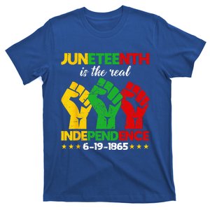 Juneteenth Is The Real Independence Day 1865 Freedom Pride T-Shirt