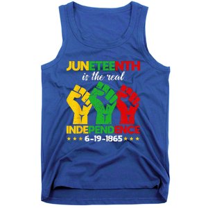 Juneteenth Is The Real Independence Day 1865 Freedom Pride Tank Top