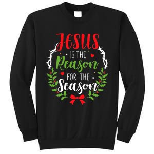 Jesus Is The Reason For The Season Christian Christmas Sweatshirt