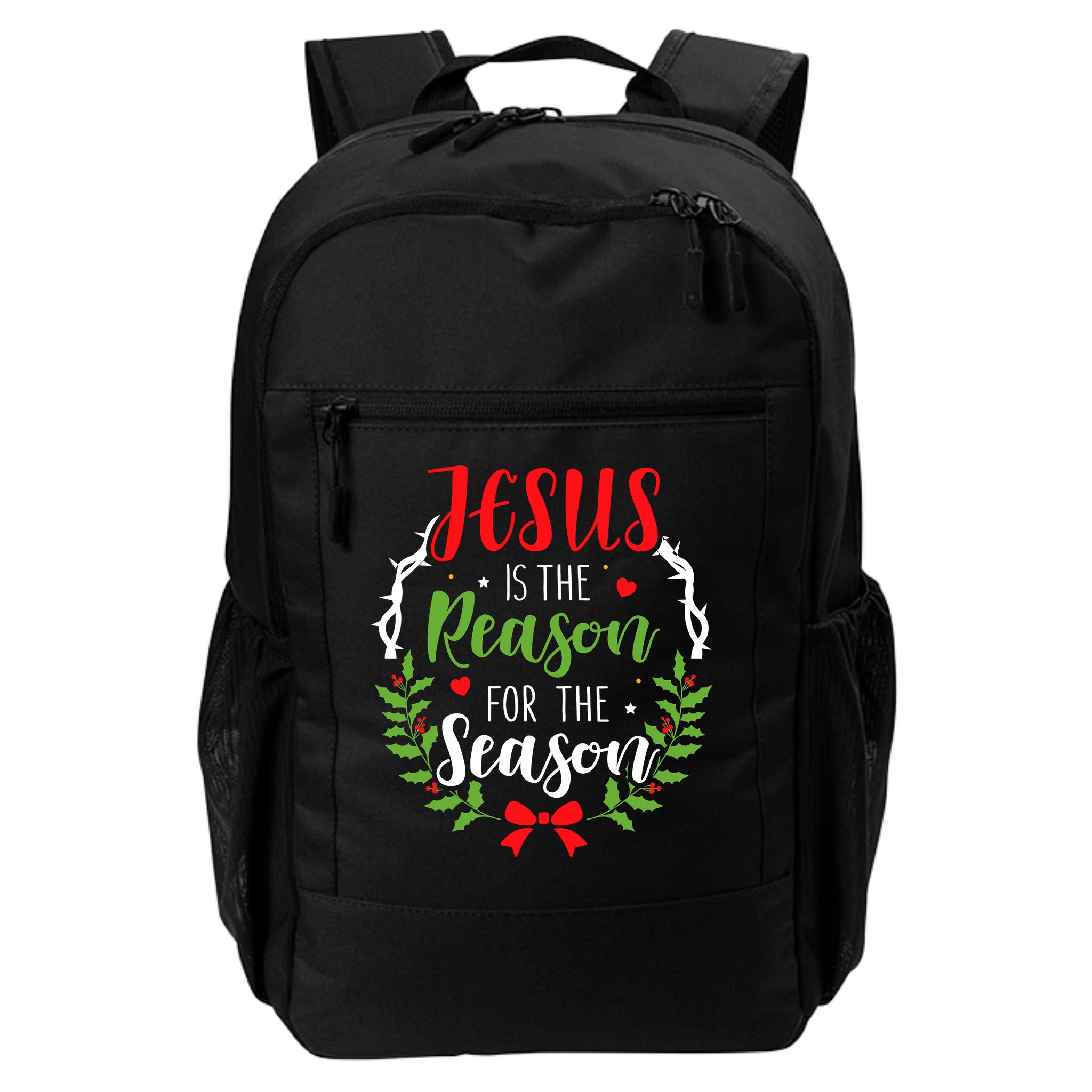 Jesus Is The Reason For The Season Christian Christmas Backpack