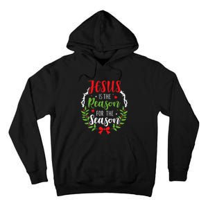 Jesus Is The Reason For The Season Christian Christmas Tall Hoodie