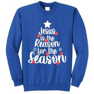 Jesus Is The Reason For The Season Christmas Day Xmas Gift Tall Sweatshirt