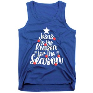 Jesus Is The Reason For The Season Christmas Day Xmas Gift Tank Top