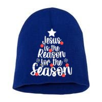 Jesus Is The Reason For The Season Christmas Day Xmas Gift Short Acrylic Beanie