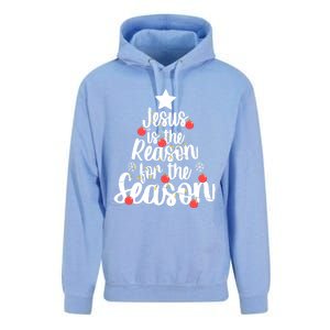 Jesus Is The Reason For The Season Christmas Day Xmas Gift Unisex Surf Hoodie