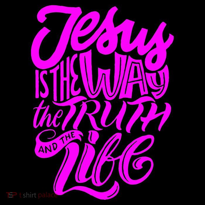 Jesus Is The Way The Truth And The Life Youth Performance Sprint T-Shirt
