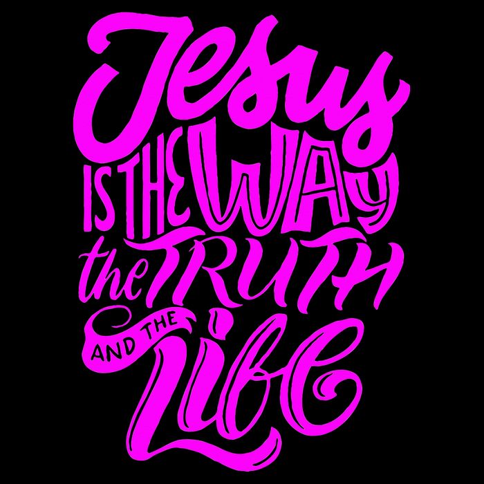 Jesus Is The Way The Truth And The Life Crop Top