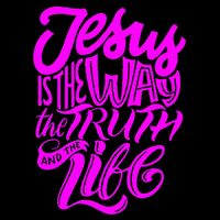 Jesus Is The Way The Truth And The Life Cropped Pullover Crew