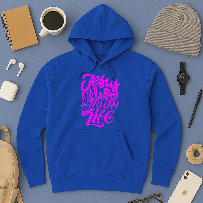 Jesus Is The Way The Truth And The Life Hoodie