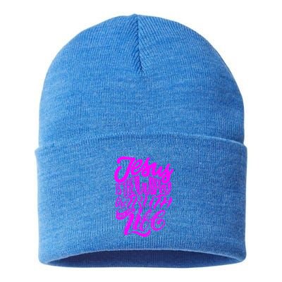 Jesus Is The Way The Truth And The Life Sustainable Knit Beanie