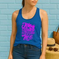 Jesus Is The Way The Truth And The Life Womens Tank Top