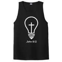 Jesus Is The Light Of The World John 812 Religious Faith PosiCharge Competitor Tank