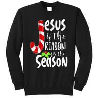 Jesus Is The Reason For The Season Christian Santa Christmas Sweatshirt