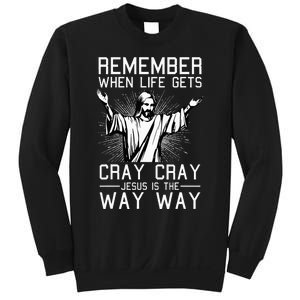 Jesus Is The Way Christmas Funny Faith Religious Christian Sweatshirt