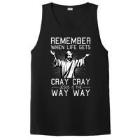 Jesus Is The Way Christmas Funny Faith Religious Christian PosiCharge Competitor Tank