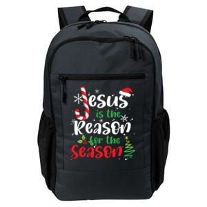 Jesus Is The Reason For The Season Christian Faith Christmas Daily Commute Backpack