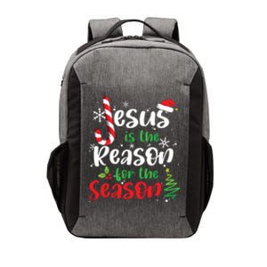 Jesus Is The Reason For The Season Christian Faith Christmas Vector Backpack