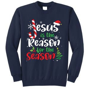 Jesus Is The Reason For The Season Christian Faith Christmas Tall Sweatshirt