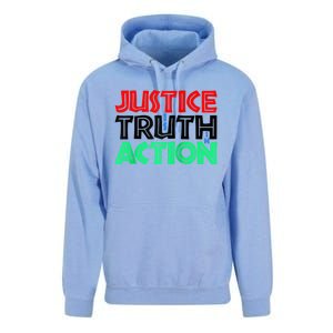 Justice Is Truth In Action Unisex Surf Hoodie